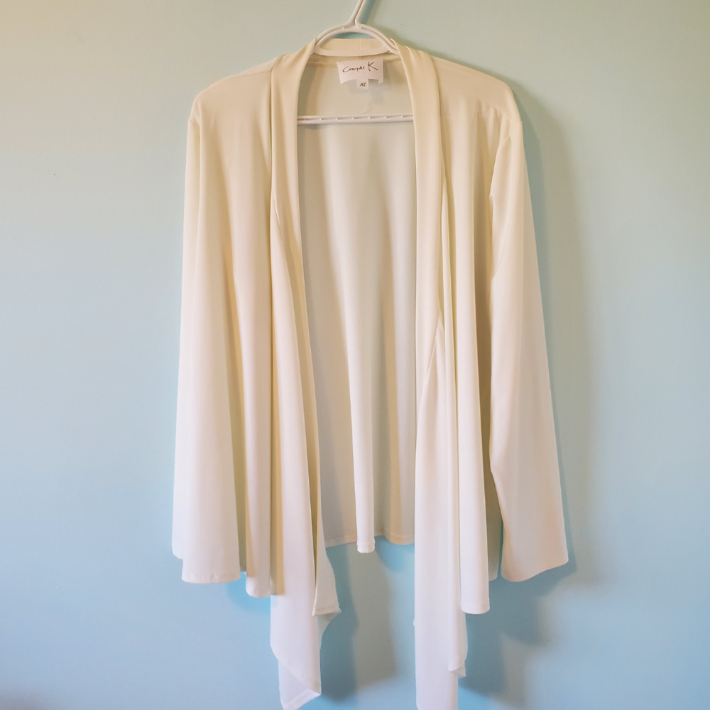 SLEEK Cream Cardigan